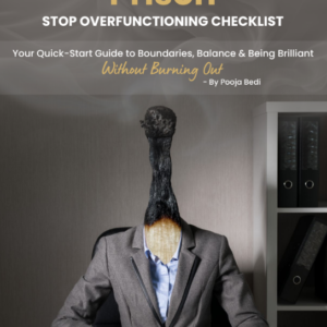 The Productivity Prison: Stop Overfunctioning Checklist